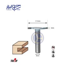 تیغ شیارزن افقی 31/5 تایدوی مدل401880