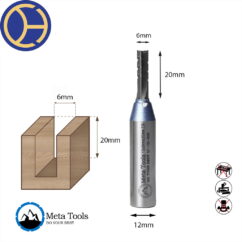 تیغ شیارزن 6 شفت 12 کارگیر 20 مدل MT-100-1800