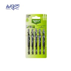 تیغ اره عمودبر چوب ولف 5 عددی مدل T144D