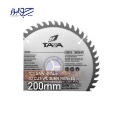 تیغ اره الماسه چوب با قطر 200 میلیمتر 48 دندانه تازا