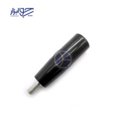 دسته دنده مخروطی پلاستیکی پیچ دار بلبرینگی m10 کد 00202332