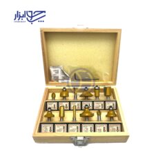 ست تیغ اورفرز اوتنسی شفت 6 میلیمتر مجموعه 12 عددی